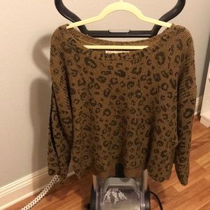 Cheetah print Sweatshirt